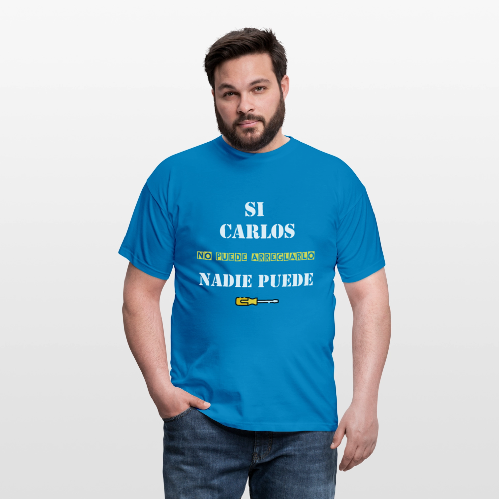 Camiseta personalizable - azul intenso
