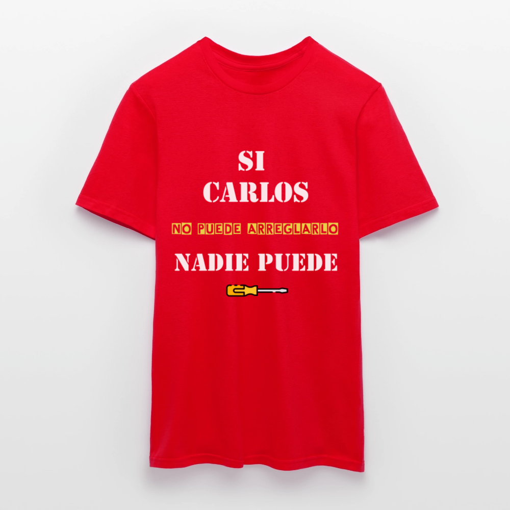 Camiseta personalizable - rojo