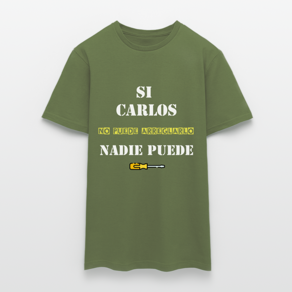 Camiseta personalizable - verde oliva