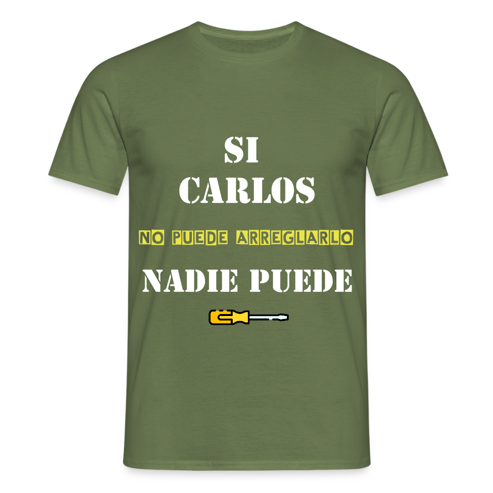 Camiseta personalizable - verde oliva