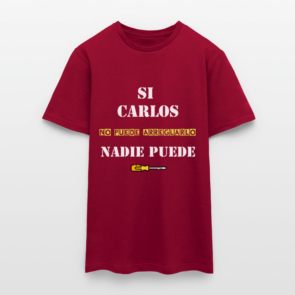 Camiseta personalizable - rojo ladrillo