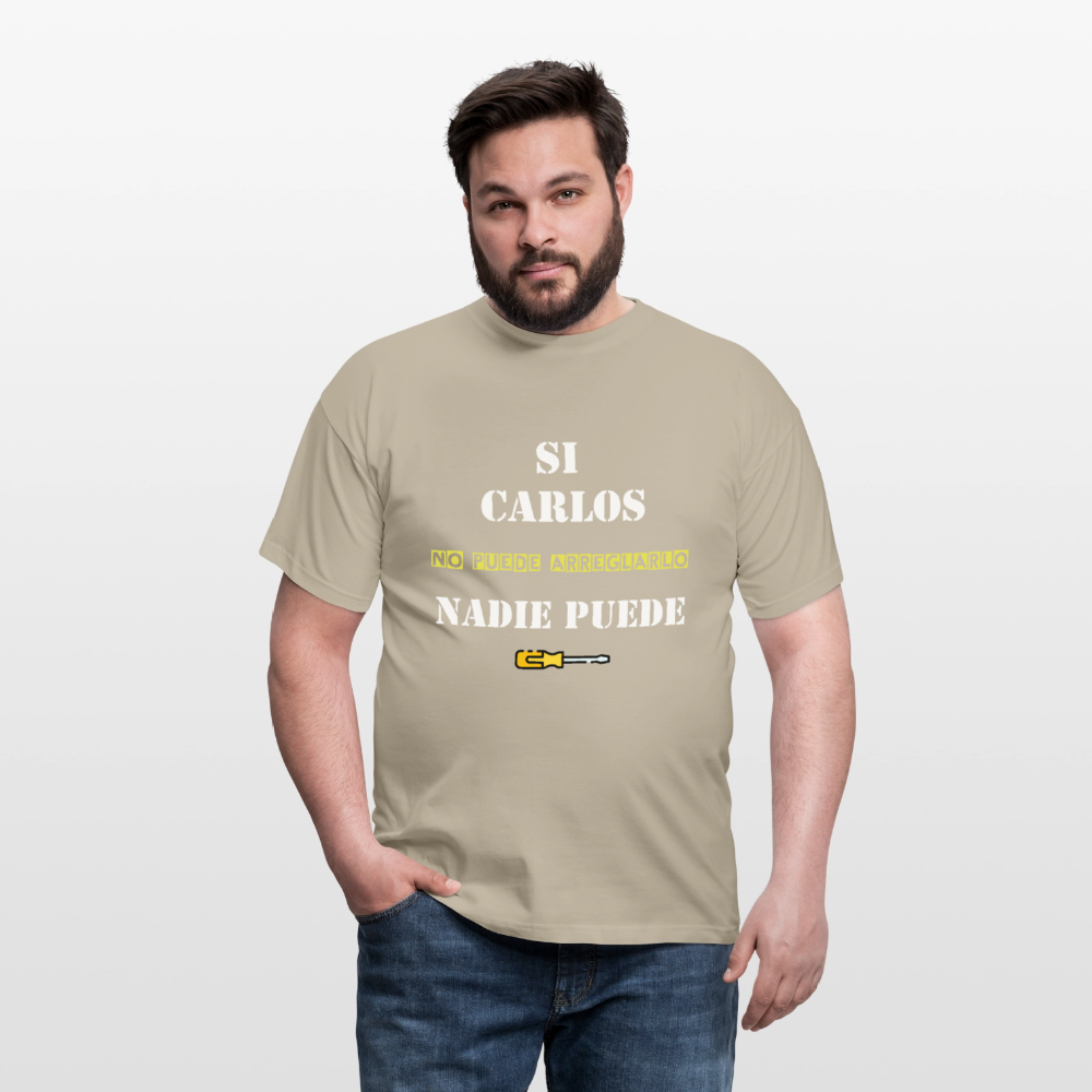 Camiseta personalizable - beige arena
