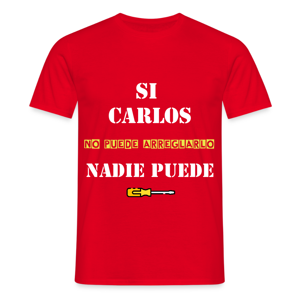 Camiseta personalizable - rojo