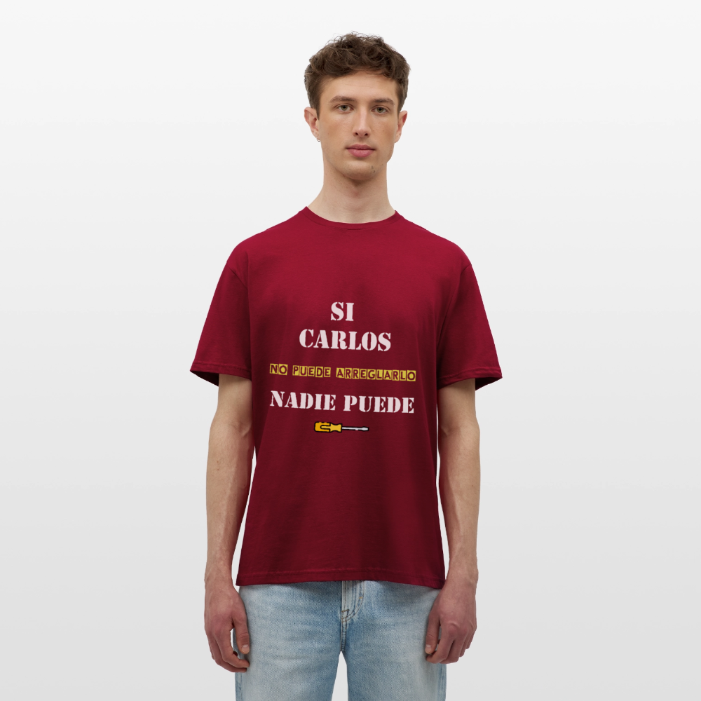 Camiseta personalizable - rojo ladrillo