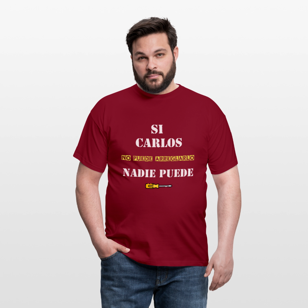 Camiseta personalizable - rojo ladrillo