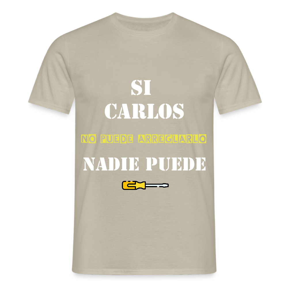 Camiseta personalizable - beige arena