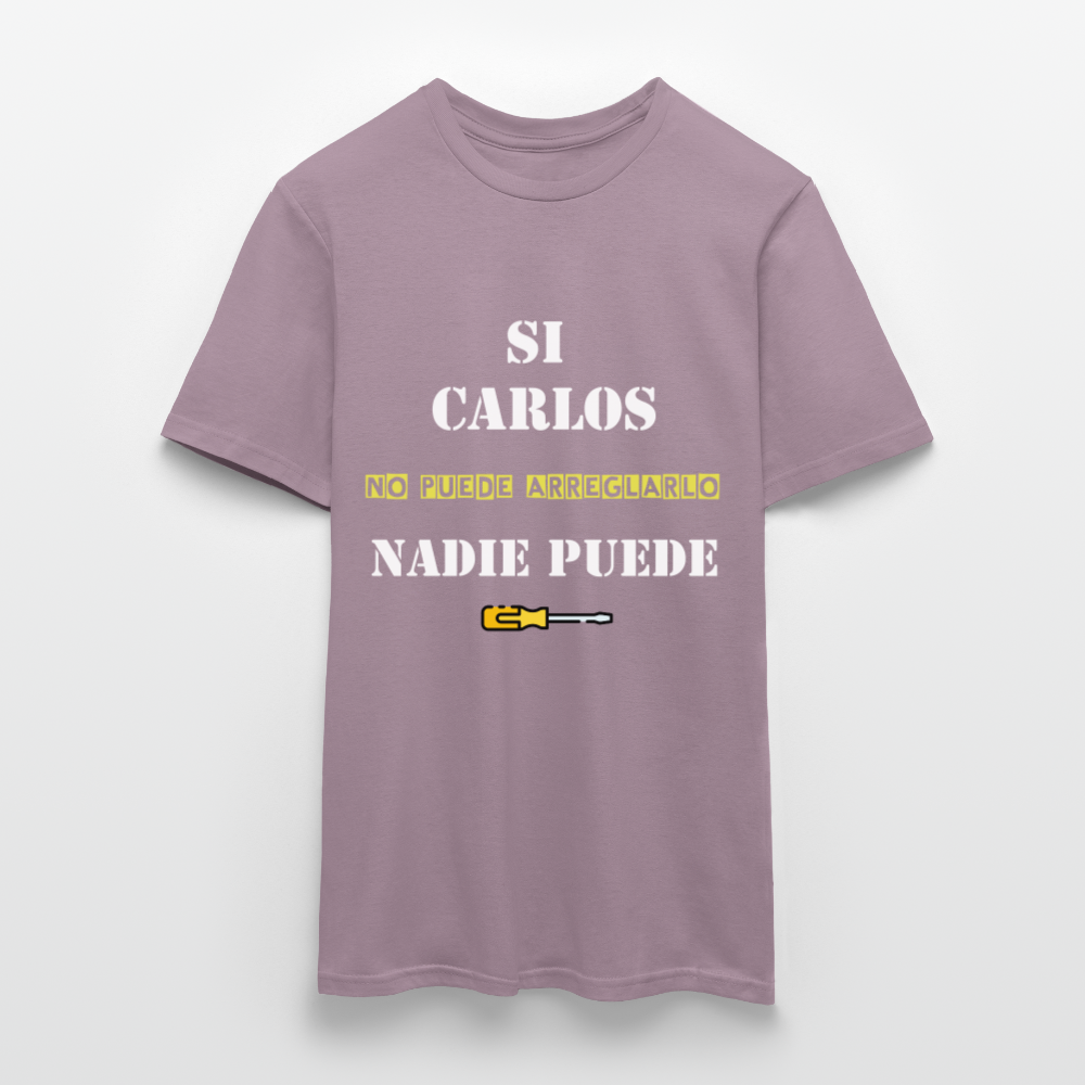 Camiseta personalizable - gris liláceo