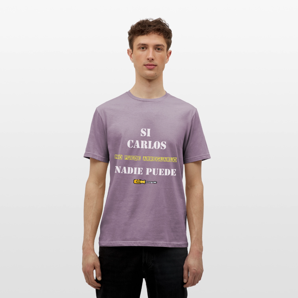 Camiseta personalizable - gris liláceo