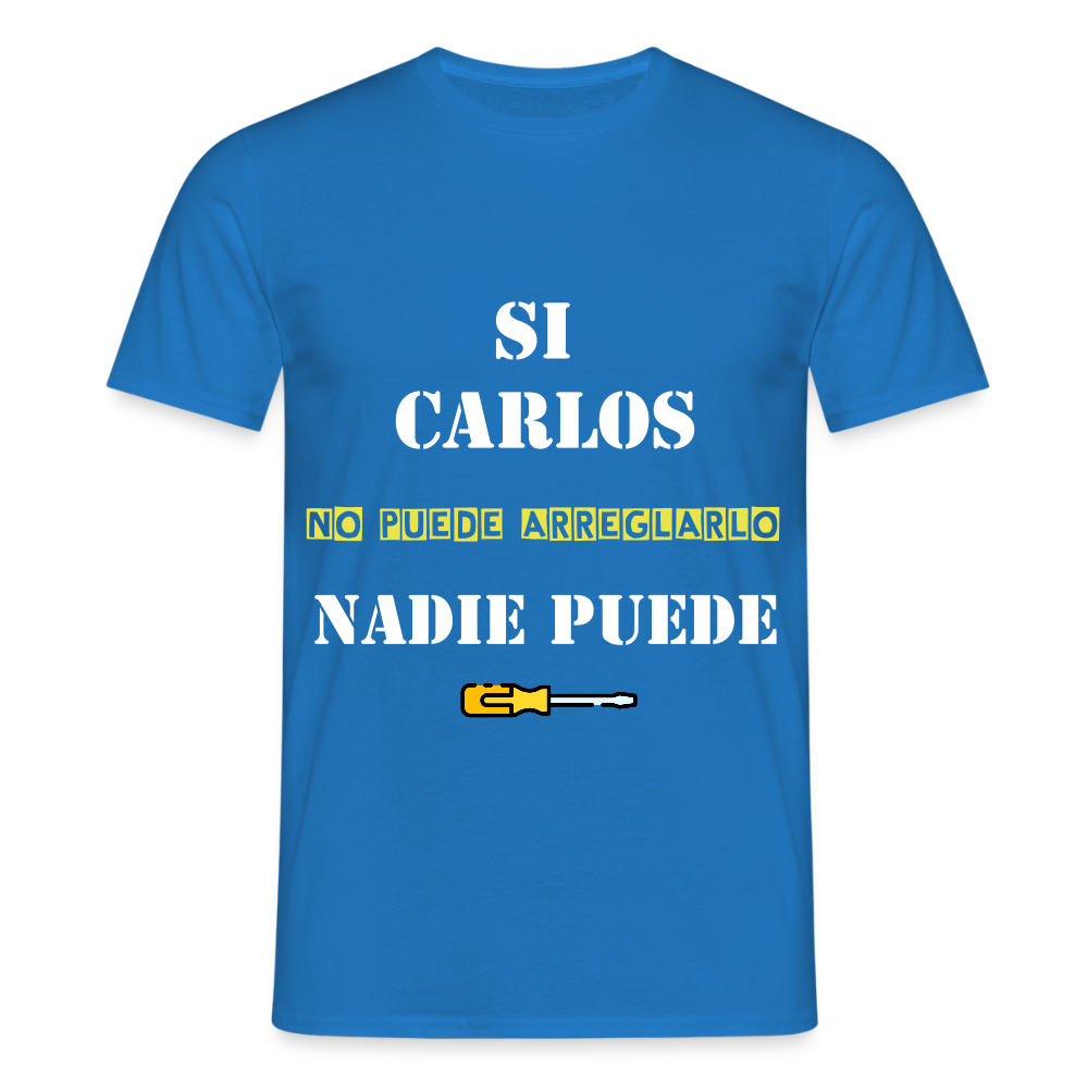 Camiseta personalizable - azul intenso