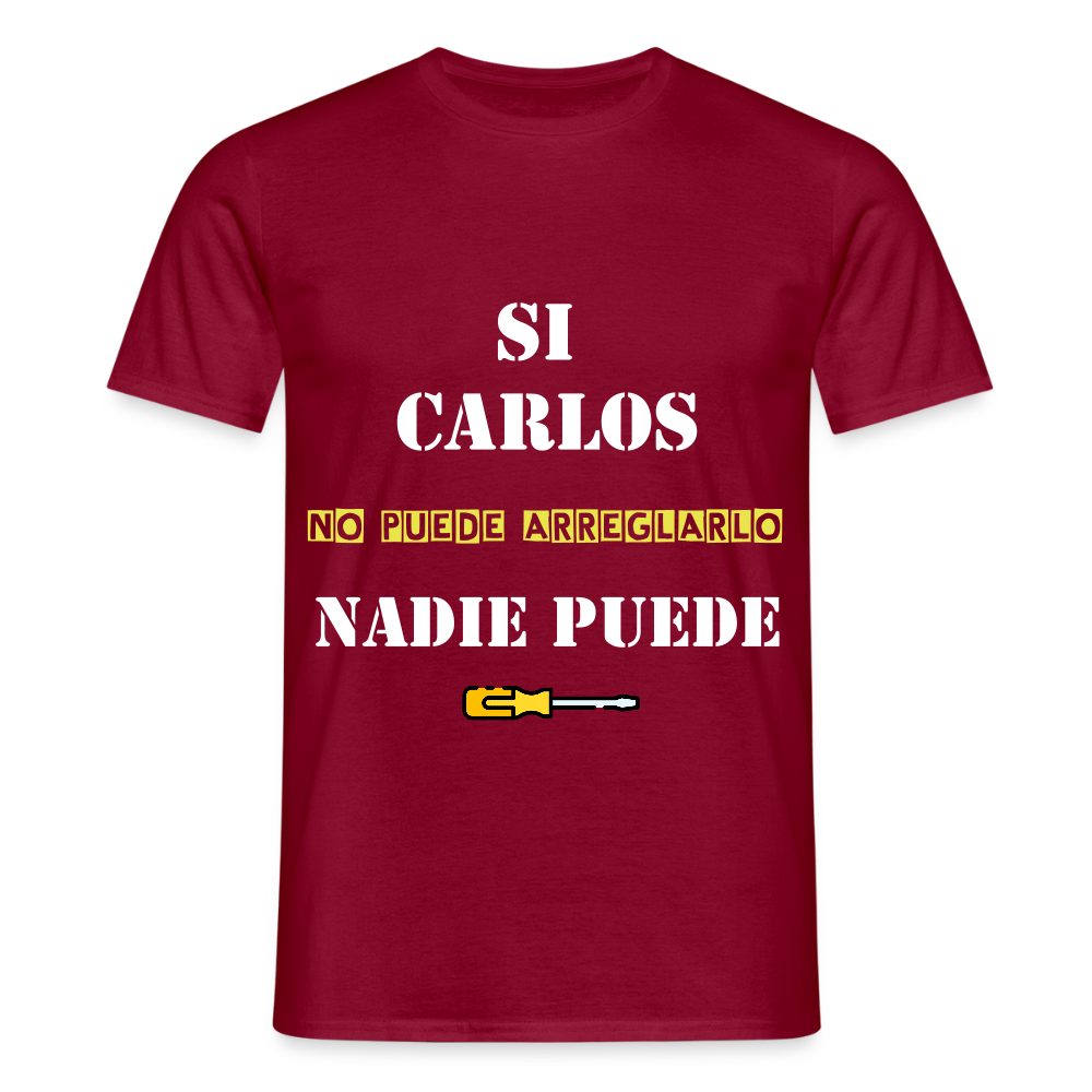 Camiseta personalizable - rojo ladrillo