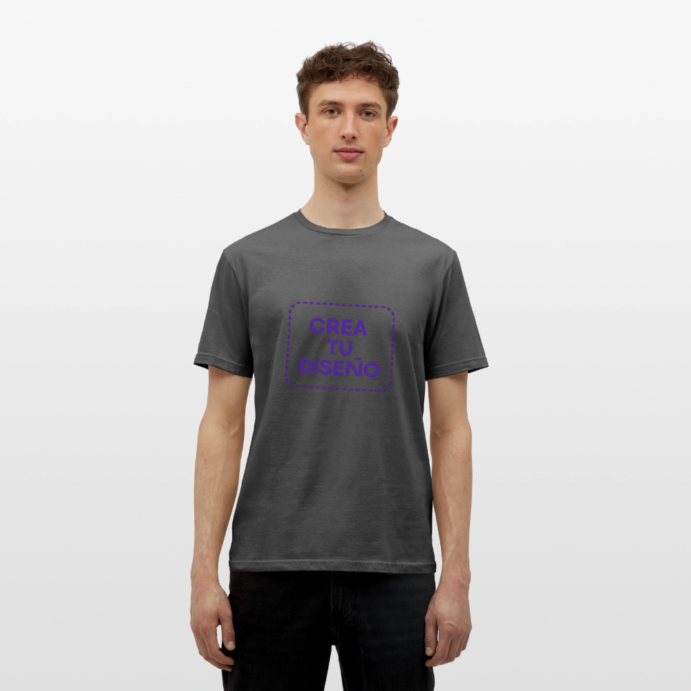 Camiseta negra personalizable - antracita