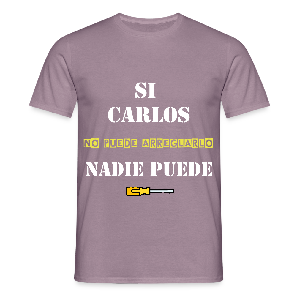 Camiseta personalizable - gris liláceo
