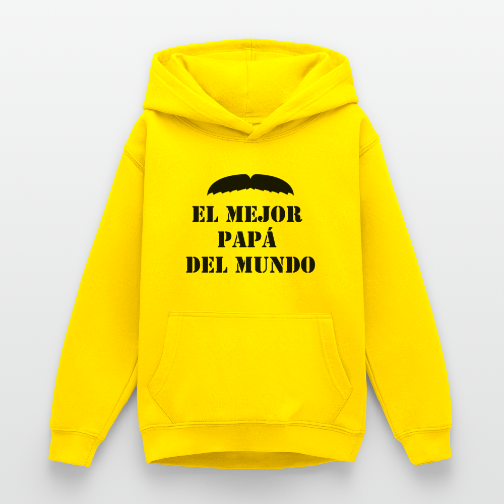 Sudadera con capucha personalizadle - amarillo