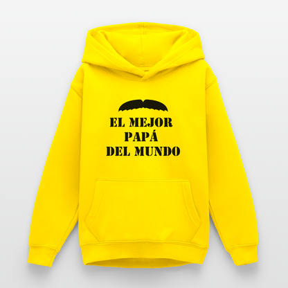 Sudadera con capucha personalizadle - amarillo
