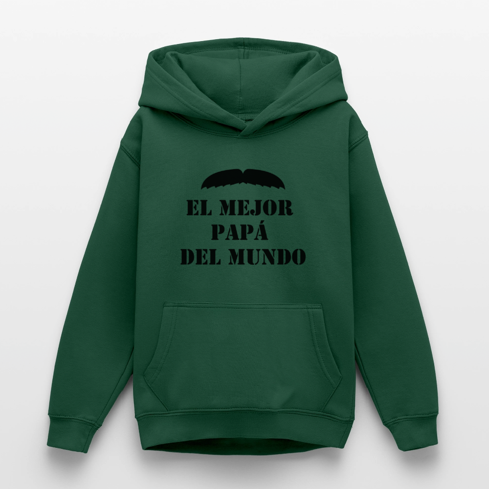 Sudadera con capucha personalizadle - verde botella