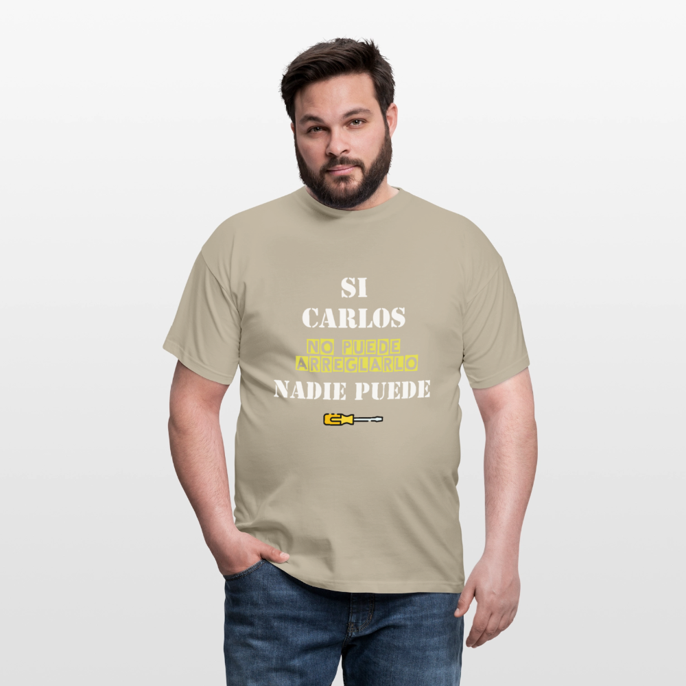 Camiseta personalizable - beige arena