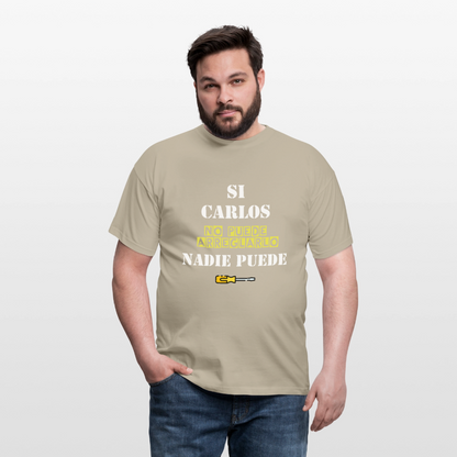 Camiseta personalizable - beige arena