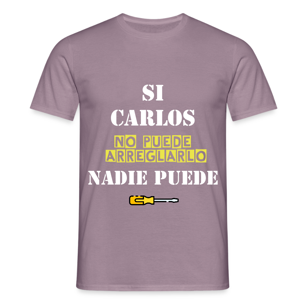 Camiseta personalizable - gris liláceo 