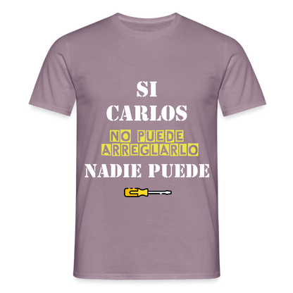 Camiseta personalizable - gris liláceo 