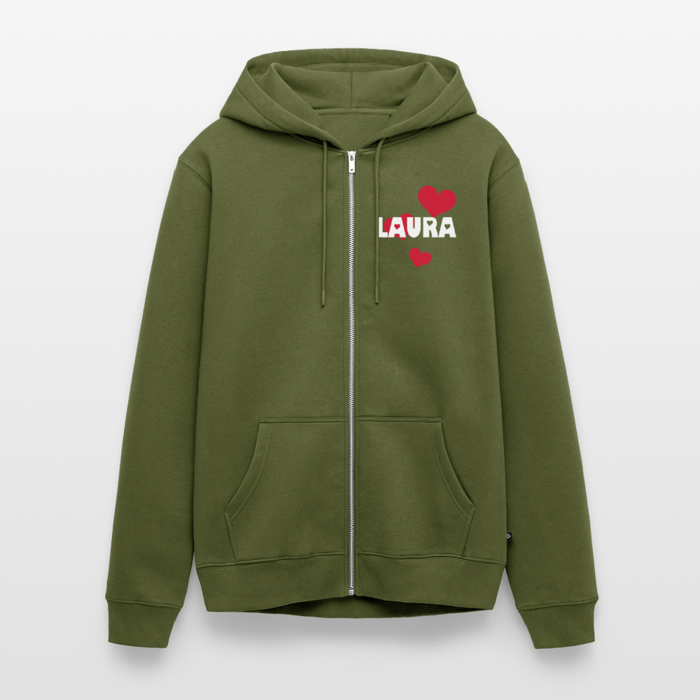 Chaqueta con capucha premium unisex - khaki