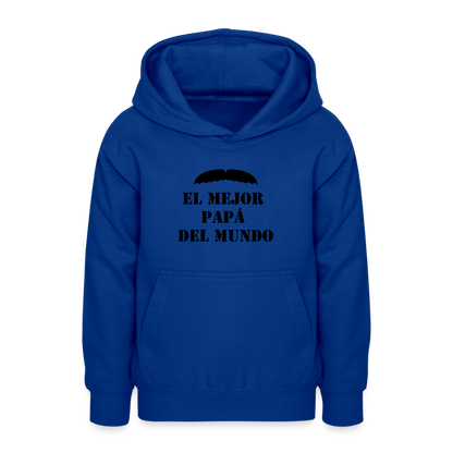 Sudadera con capucha personalizadle - azul royal