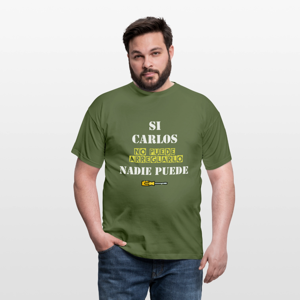 Camiseta personalizable - verde oliva
