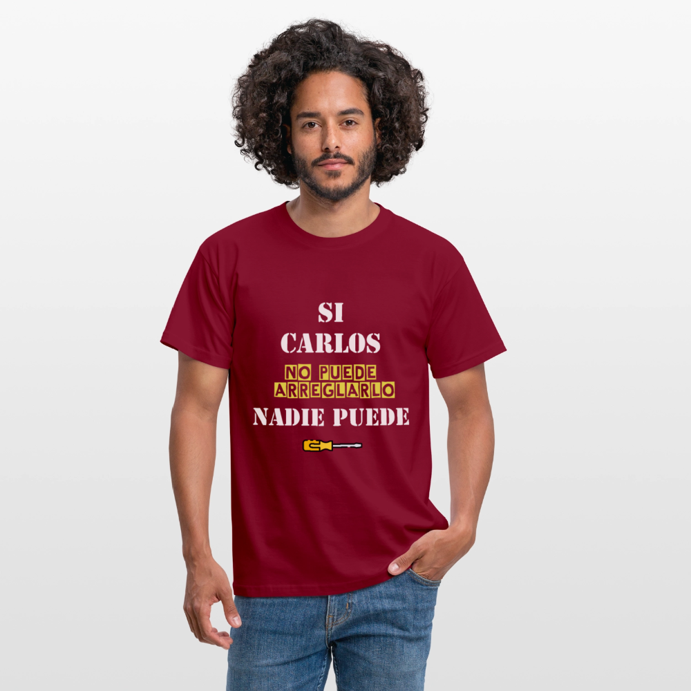 Camiseta personalizable - rojo ladrillo