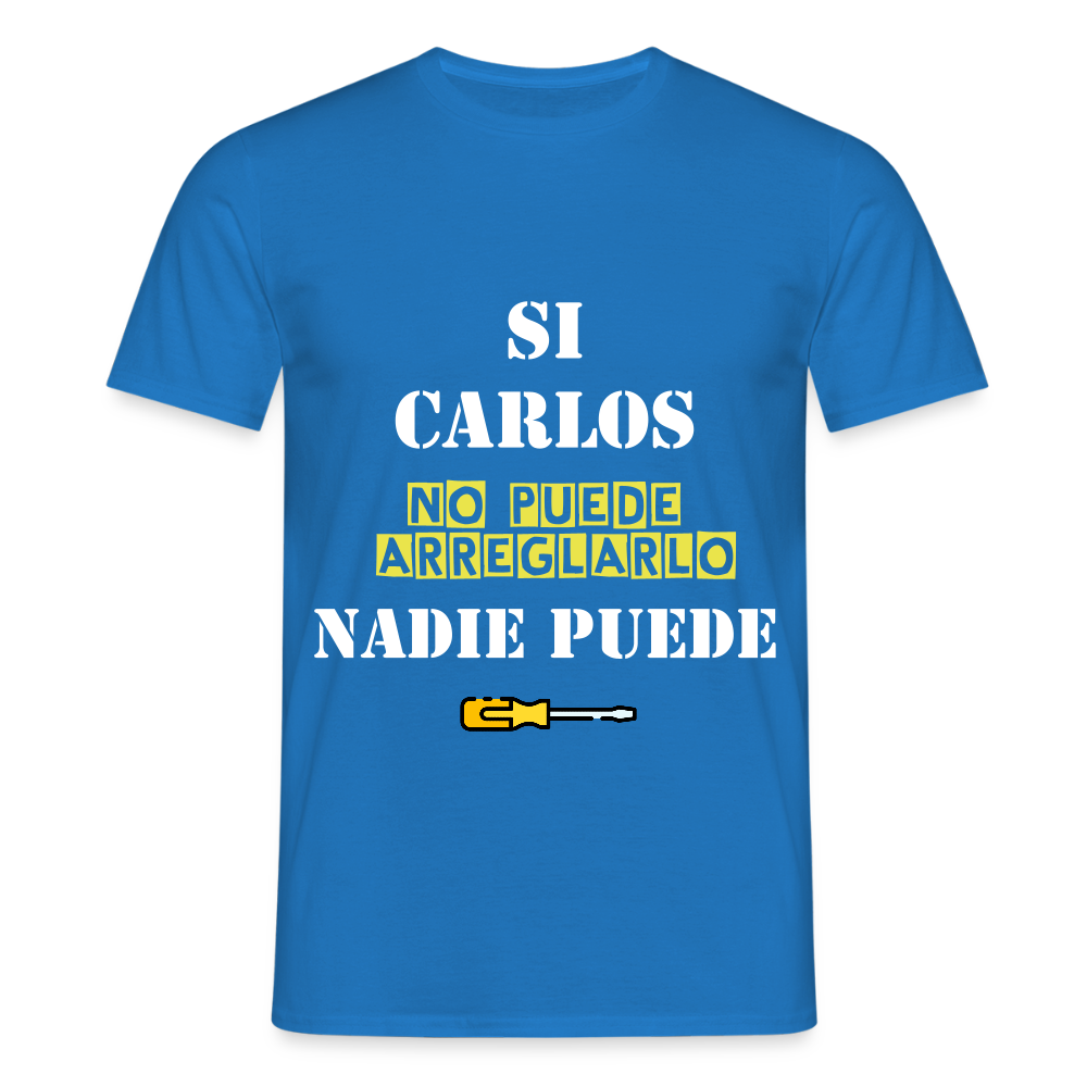 Camiseta personalizable - azul intenso