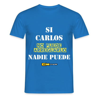 Camiseta personalizable - azul intenso