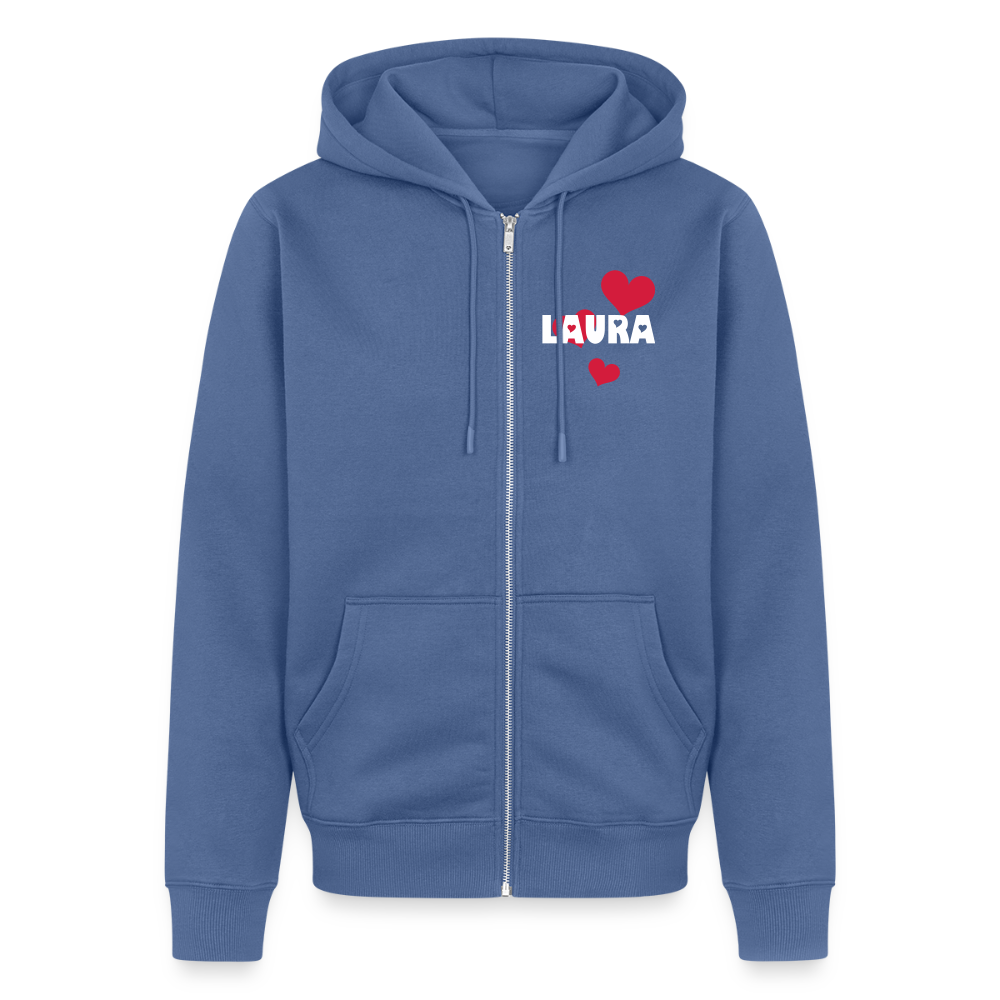 Chaqueta con capucha premium unisex - azul colombino