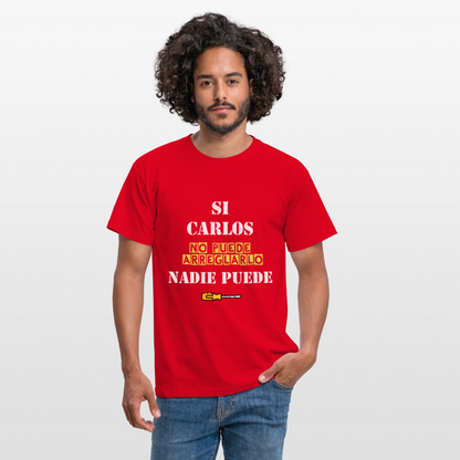 Camiseta personalizable - rojo