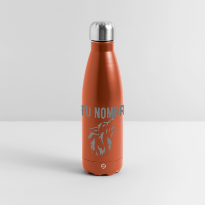 Botella de agua isotérmica 500 ml personalizable - terra