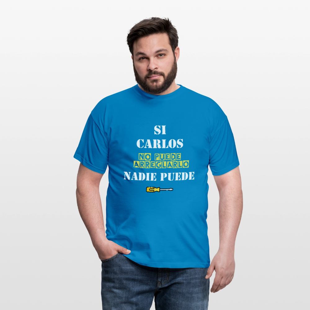 Camiseta personalizable - azul intenso