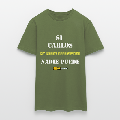 Camiseta personalizable - verde oliva