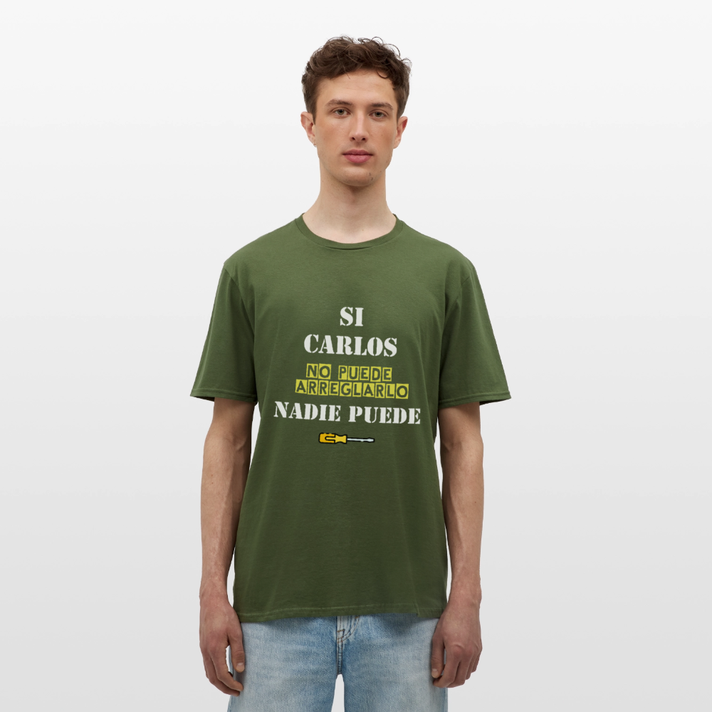 Camiseta personalizable - verde oliva