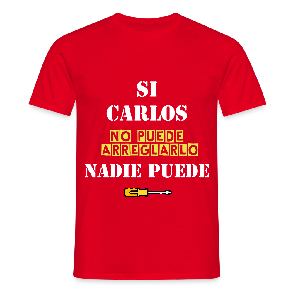Camiseta personalizable - rojo