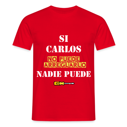Camiseta personalizable - rojo
