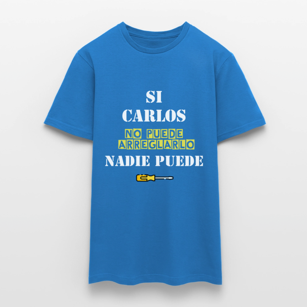 Camiseta personalizable - azul intenso