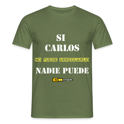 Camiseta personalizable - verde oliva