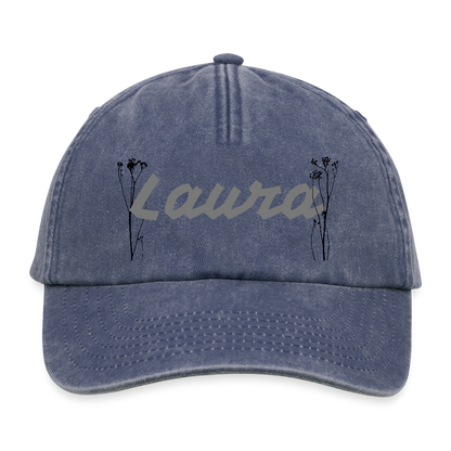 Gorra vintage de estilo casual personalizable - vintage mezclilla