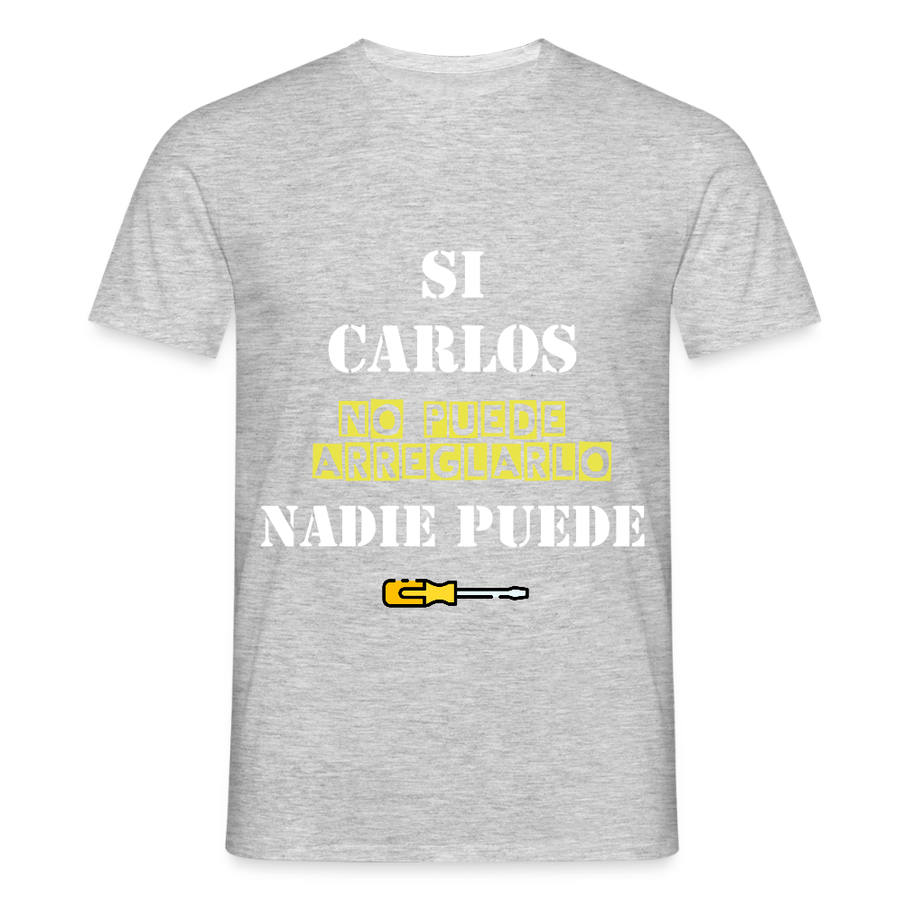 Camiseta personalizable - gris jaspeado