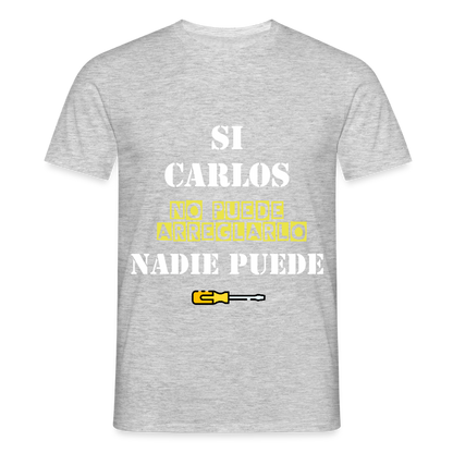 Camiseta personalizable - gris jaspeado