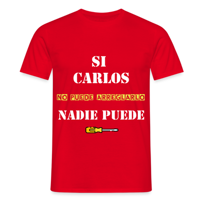 Camiseta personalizable - rojo