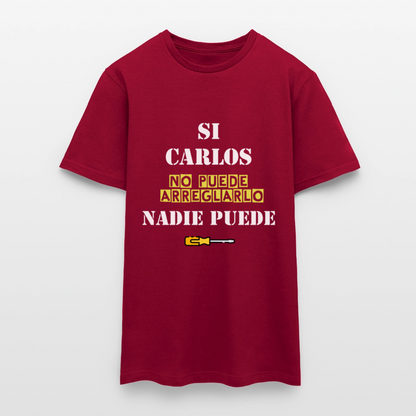 Camiseta personalizable - rojo ladrillo