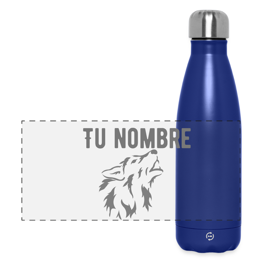 Botella de agua isotérmica 500 ml personalizable - dark blue