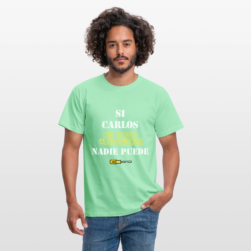 Camiseta personalizable - verde menta