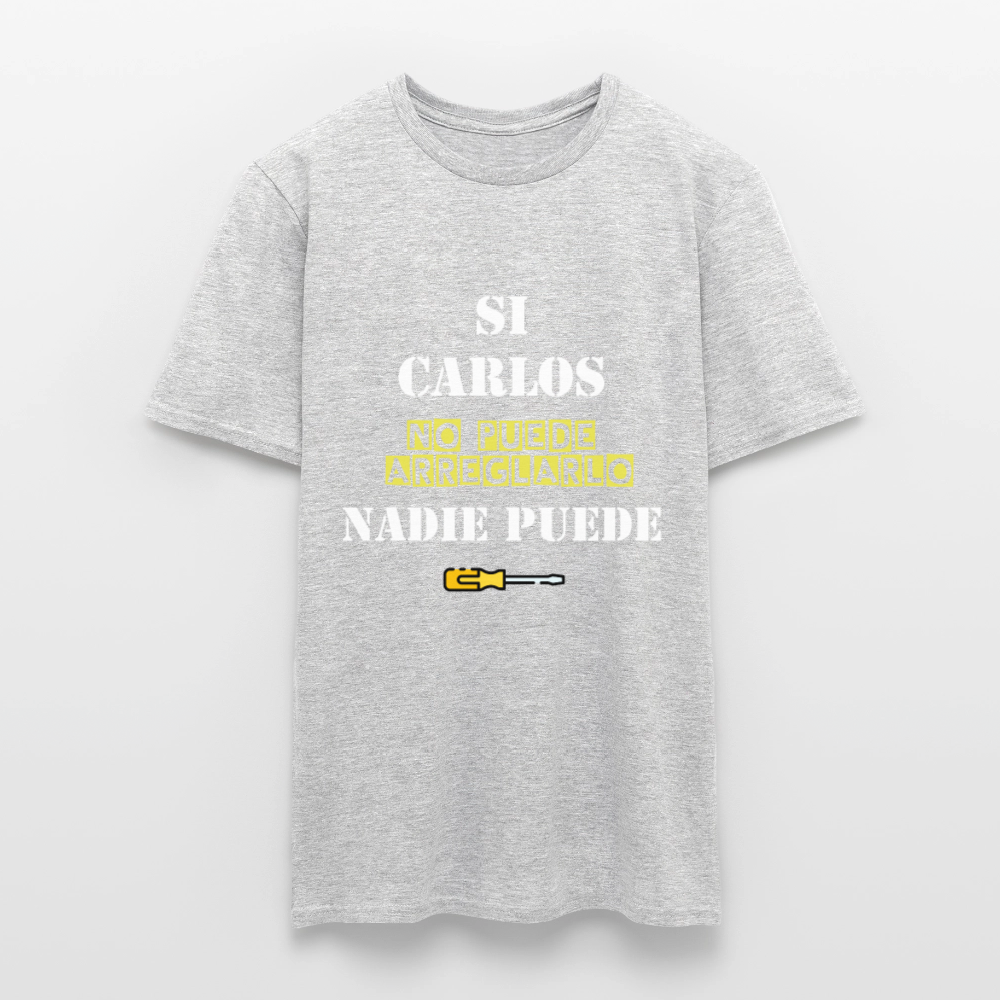 Camiseta personalizable - gris jaspeado