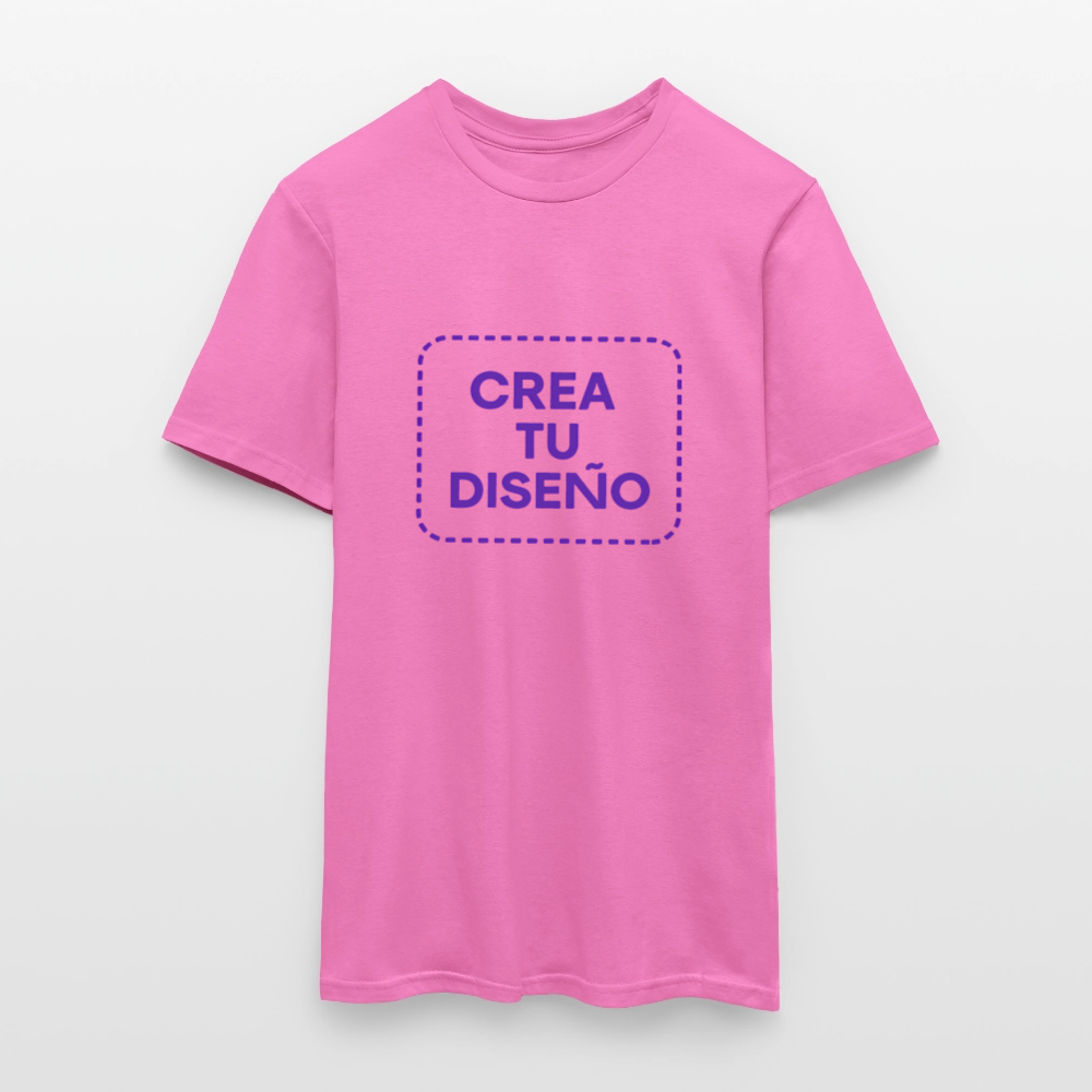 Camiseta negra personalizable - rosa