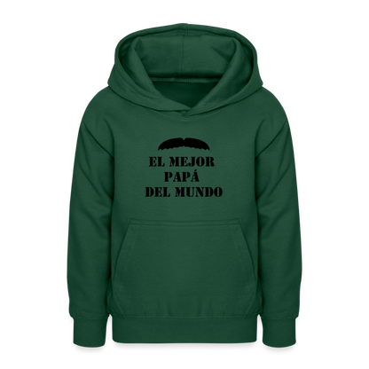 Sudadera con capucha personalizadle - verde botella