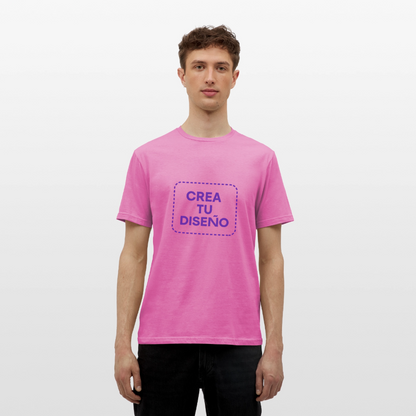 Camiseta negra personalizable - rosa